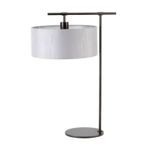 Image of Balance 1 Light Table Lamp Dark Brown, E27