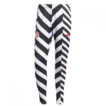 Image of adidas Manchester United Graphic Track Pants Mens - White/Black