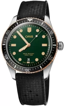 Image of Oris Watch Divers Sixty-Five Oceanic Green D