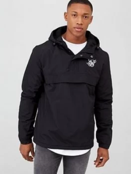 Image of SikSilk Energy Windbreaker, Black Size M Men