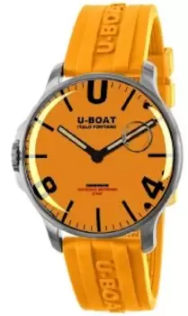 Image of U-Boat Watch Darkmoon 44 Orange SS Limited Edition