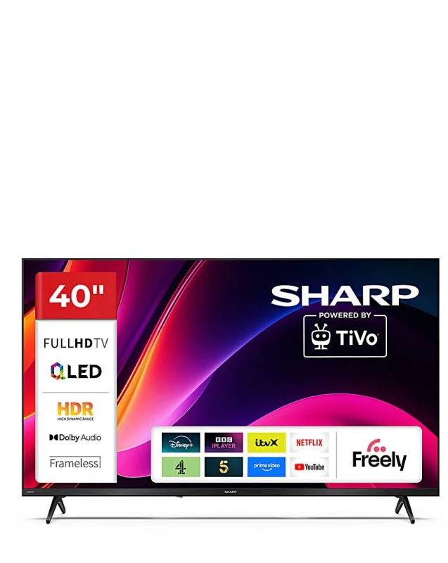 Image of Sharp Sharp 2T-C40HE3245KB 40 QLED HD Tivo TV - Sharp UP38201