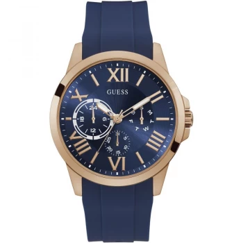 Image of Guess Blue 'Orbit' Watch - GW0012G3
