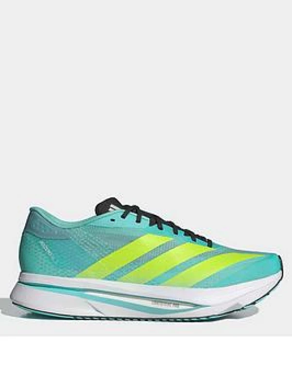 Image of adidas ADIZERO SL2 Running Shoes Mens Fast Neutral Road Running Shoes 7 (40.7) Green 21020416270