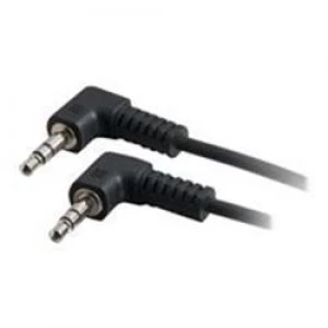 Image of C2G 0.5m 3.5mm Right-Angled Stereo Audio Cable