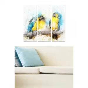 Image of MDF2357213 Multicolor Decorative MDF Painting (3 Pieces)