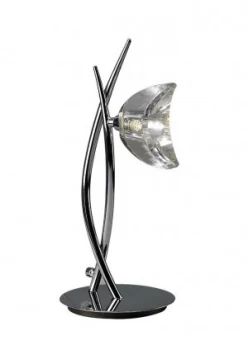 Image of Tall Table Lamp 1 Light G9, Polished Chrome