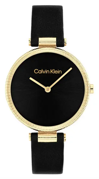 Image of Calvin Klein 25100017 Womens Gleam (32mm) Black Dial / Watch