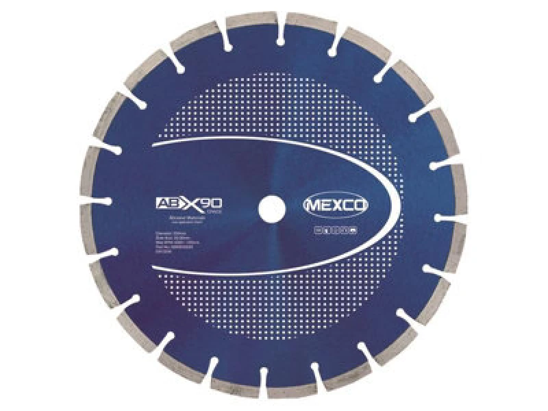 Image of Mexco Abx9030020 Abrasive Materials X90 Grade Diamond Blade 300 X 20mm Mexabx90300