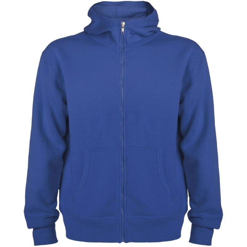 Image of ROLY ROLY Men Mont Blanc Full Zip Hoodie in Blue Size: Small Blue S Male 5063470582556