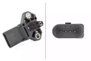 Image of Intake Manifold Pressure Sensor 6PP009400-471 by Hella