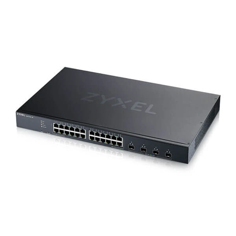 Image of Zyxel Zyxel XGS1935-28-GB0101F network switch Managed L2+/L3 Gigabit Ethernet (10/100/1000) 1U Black XGS1935-28-GB0101F