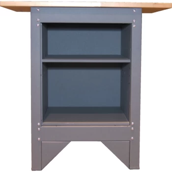 Image of Cabinet with Shelf & Workbench