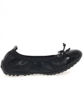 Image of Geox Piuma Junior F Fit Ballerina Shoes