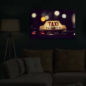 Image of 4570?ACT-34 Multicolor Decorative LED Lighted Canvas Painting