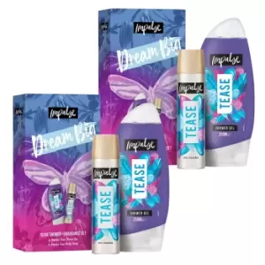 Image of Impulse Dream Big Body Fragrance and Shower Gel Gift Set X2