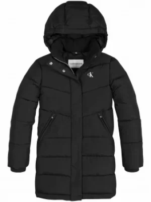 Image of CALVIN KLEIN Black Nylon Stratified