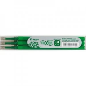 Image of Pilot Roller ball pen ink cartridge FriXion Point BLS-FRP5-S3 2265004F Green 0.3mm indelible/no VOCs: No