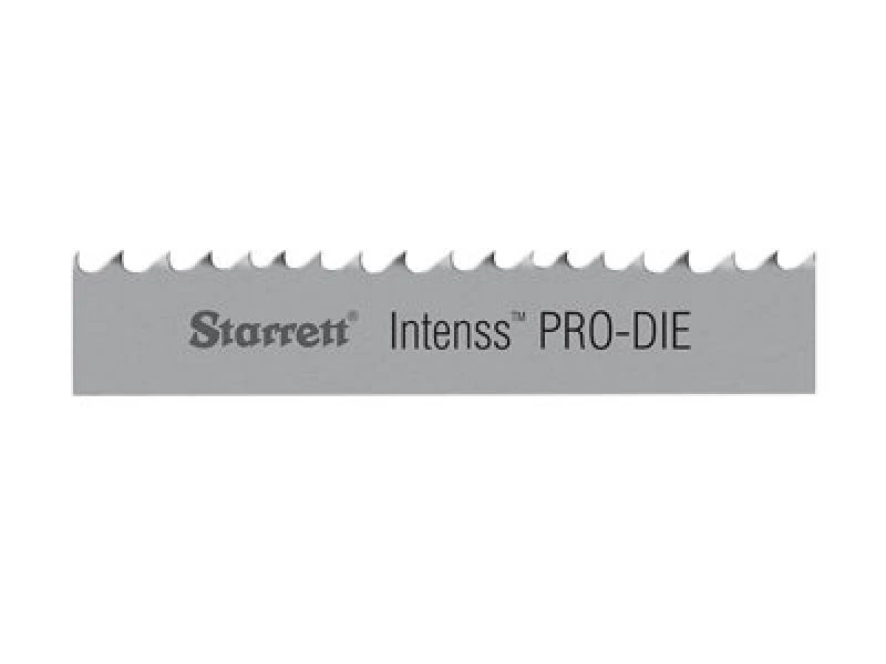 Image of Starrett Intenss Pro Die M42 Bi Metal Power Tool Bandsaw Blades IPD13F181335S Length: 1335mm