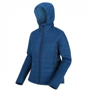 Image of Regatta Winsbury Quilted Baffle Jacket - Blue Opal