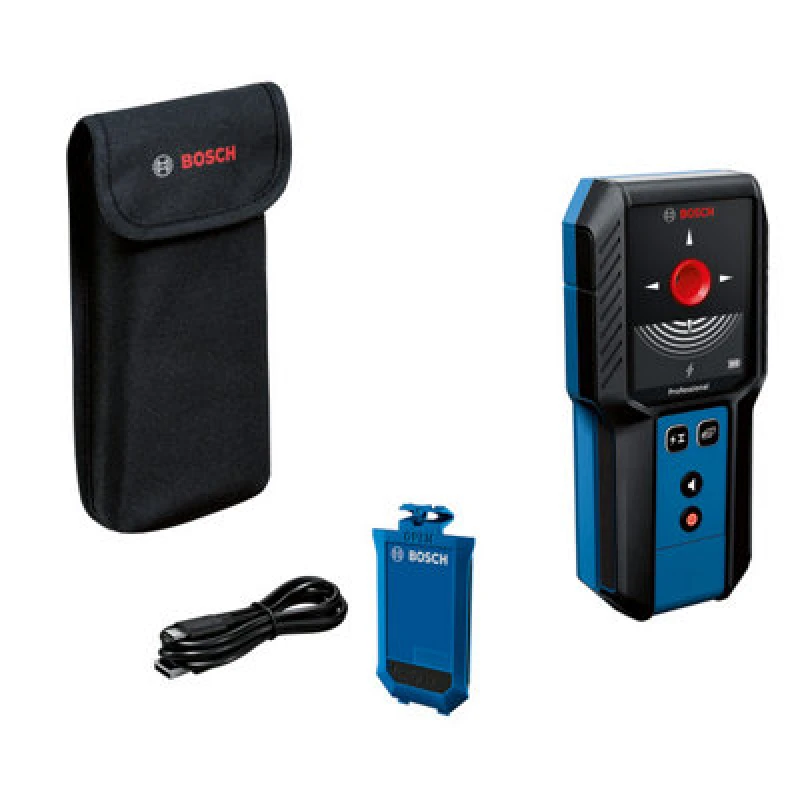 Image of Bosch GMS 120-27 Professional Wall Detector 0601081701 Batteries: 1 x 1ah Li-ion