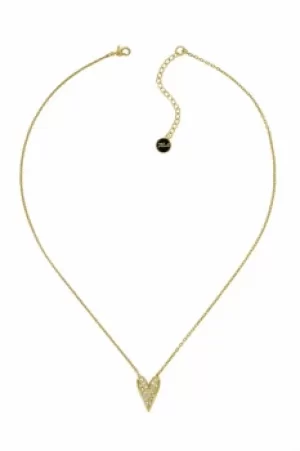 Image of Karl Lagerfeld Pyramid Heart Necklace 5420592