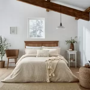 Image of Morris and Co Pure Acorn Jacquard Duvet Cover Linen - Cream