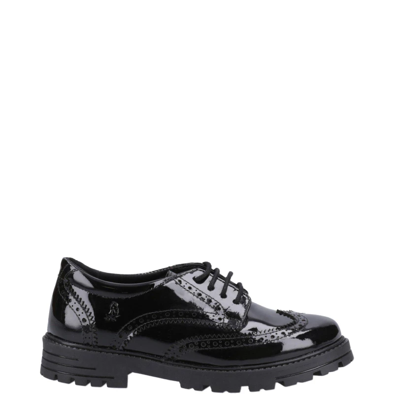 Image of Hush Puppies 'Maxine Patent Senior' BTS Black