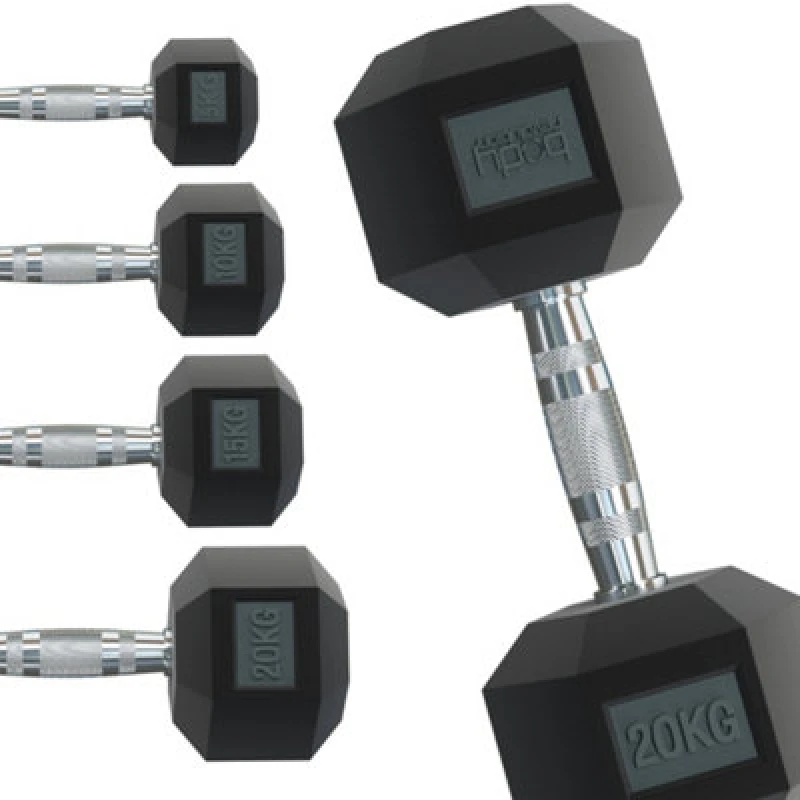 Image of Body Revolution Hex Dumbbells 15 Kg Pair