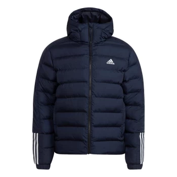 Image of adidas Itavic 3-Stripes Midweight Hooded Jacket Mens - Legend Ink