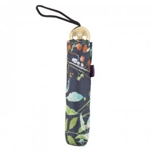 Image of Totes Super Mini Leaves Print Umbrella - WtrcolourLeaves
