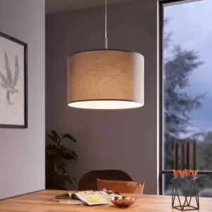 Image of Eglo Pasteri Small Pendant Light - Grey