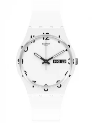 Image of Swatch Essentials Over White Watch GW716