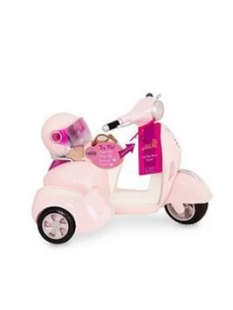 Image of Our Generation ride along scooter One Colour