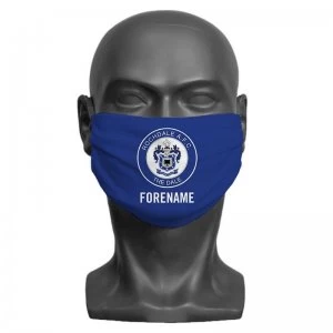 Image of Personalised Rochdale AFC Crest Adult Face Mask