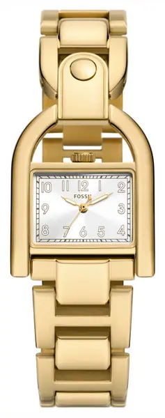 Image of Fossil ES5327 Womens Harwell (28mm) Silver Dial / Gold-Tone Watch