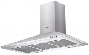 Image of Candy CCE1191 90cm Chimney Cooker Hood