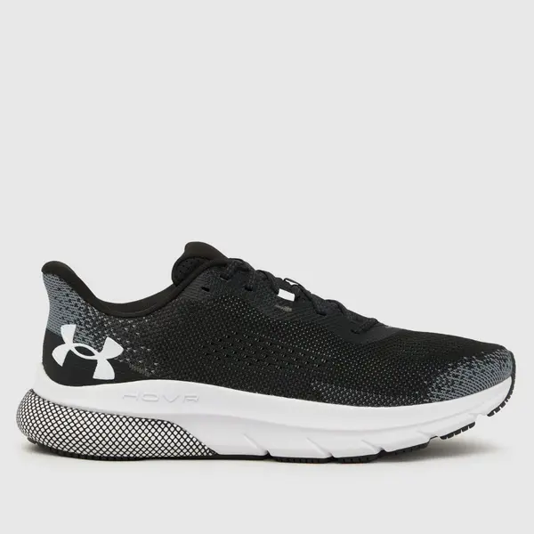 Image of Under Armour hovr turbulence 2 trainers in Black & white Black & White UK 12 (EU 47½)