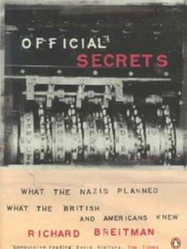 Image of Official Secrets by Richard Breitman Paperback
