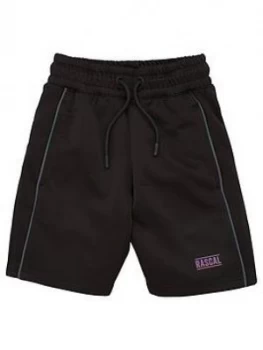 Image of Boys, Rascal Latitude Piping Shorts - Black, Size S, 9-10 Years