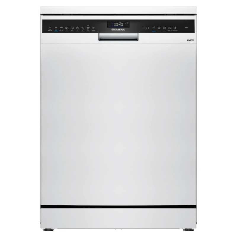 Image of Siemens IQ-500 SN25EW13CE Full Size Dishwasher - White
