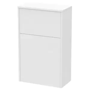 Image of Hudson Reed Juno WC Unit 500mm Wide - White Ash