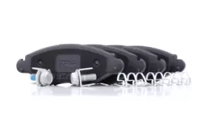 Image of TRW Brake pad set GDB1500 Brake pads,Brake pad set, disc brake PEUGEOT,206 Schragheck (2A/C),206+ Schragheck (2L_, 2M_),206 SW (2E/K),206 Stufenheck