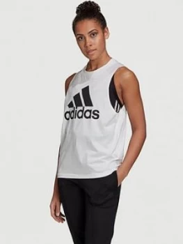 Image of Adidas Badge Of Sport Cotton Tank