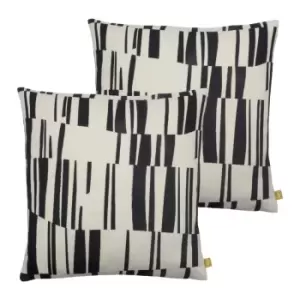 Image of Furn. Adda Twin Pack Polyester Filled Cushions Multi