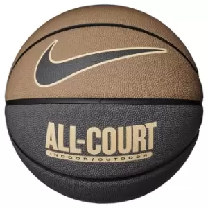 Image of Nike Everyday All Court Basketball, Dk Driftwood/Medium Ash/Sesame/Medium Ash, Unisex, Balls & Gear, 9017-33-driftwood