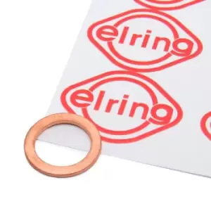 Image of ELRING Oil Drain Plug Gasket 115.100 Oil Drain Plug Seal,Drain Plug Gasket VW,AUDI,MERCEDES-BENZ,Golf IV Schragheck (1J1),POLO (9N_)