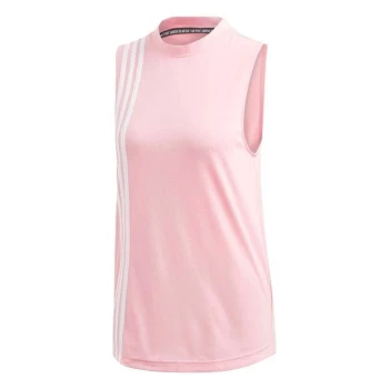 Image of adidas Must Haves 3 Stripe Tank Top Ladies - Pink
