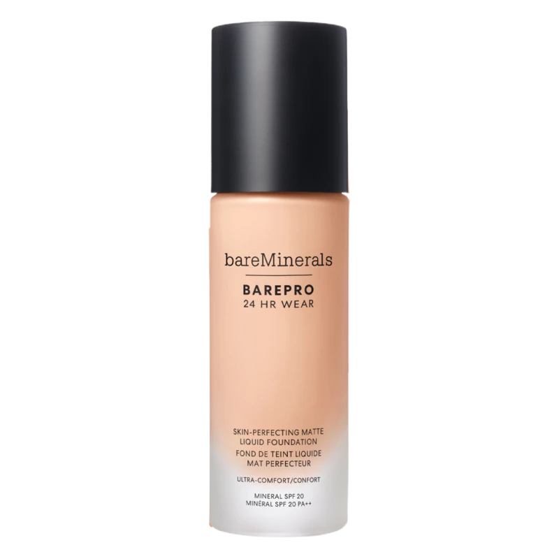 Image of bareMinerals Barepro 24Hr Matte Comfort Liquid Foundation Mineral Spf20 30ml (various shades) - Fair 15 Cool