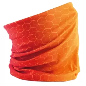 Image of Beechfield Unisex Adults Geometric Morf (One Size) (Geo Orange)